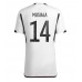Tyskland Jamal Musiala #14 Hjemmedrakt VM 2022 Korte ermer